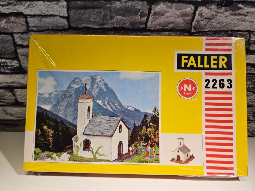 Faller Maria Kapel bouwpakket N spoor trein 1:160, Ophalen of Verzenden, Nieuw, Brug, Tunnel of Gebouw, Overige merken