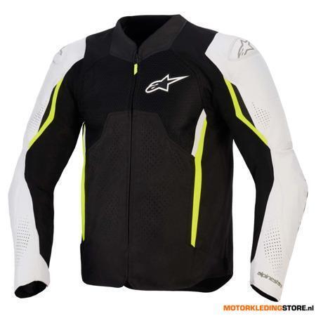 Alpinestars AST V3 Air Motorjas, Zwart-Zilver-Geel, Motoren, Kleding | Motorkleding, Ophalen of Verzenden, Nieuw met kaartje