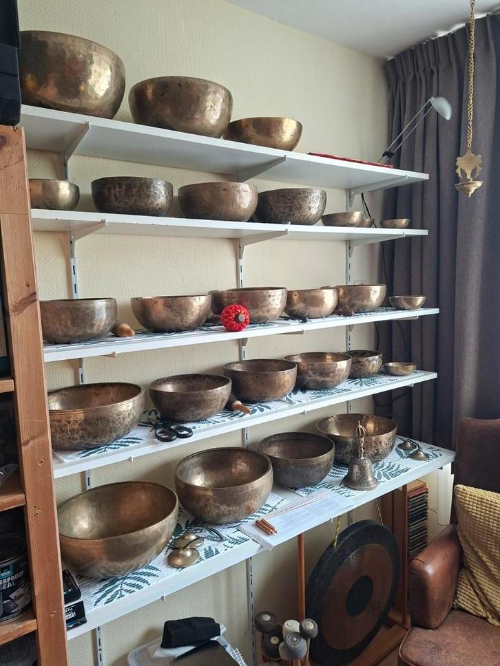 Oude klankschalen, Antiek en Kunst, Antiek | Schalen, Ophalen of Verzenden