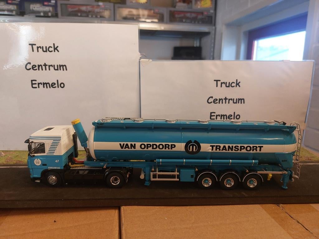 Van Opdorp daf met bulk, Hobby en Vrije tijd, Modelauto's | 1:50, Ophalen of Verzenden, Nieuw, Bus of Vrachtwagen, Wsi