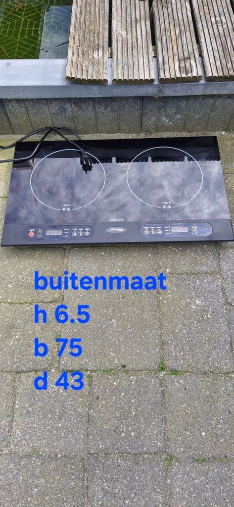 2 pits inductie kooplaat / steba inbouw / opbouw / bezorgen, Witgoed en Apparatuur, Gebruikt, Inbouw, Inductie, 4 kookzones