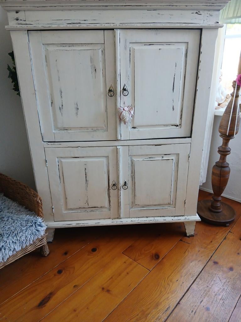 Brocante kast, Ophalen of Verzenden, Gebruikt, 120 tot 170 cm