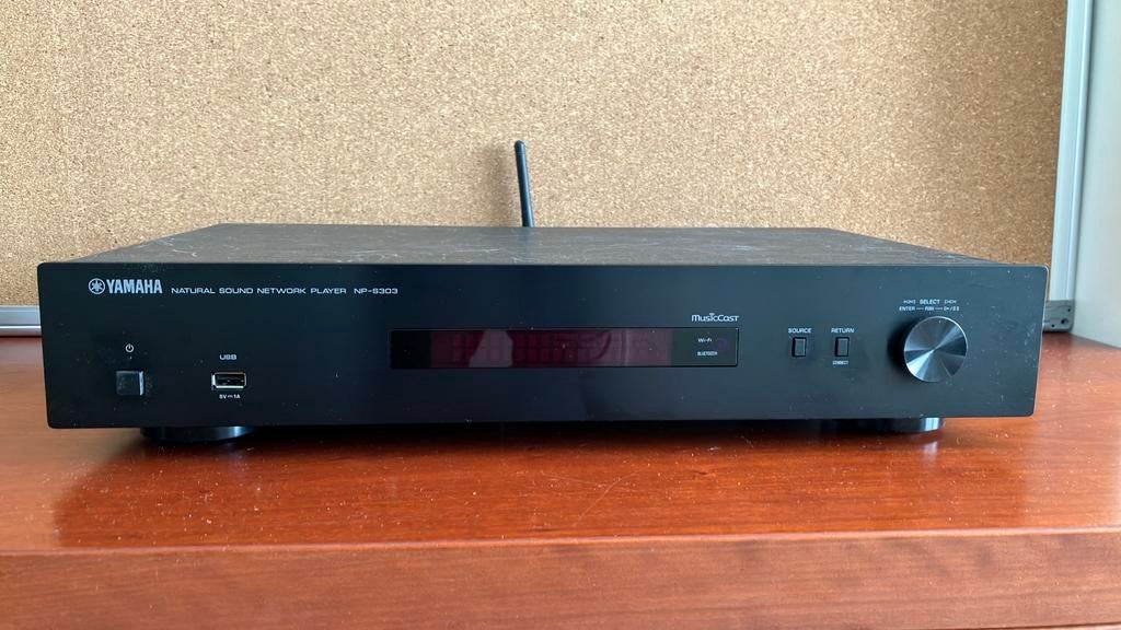 Yamaha NP-S303 MusicCast Netwerkspeler, Ophalen, Zo goed als nieuw, Overige merken, Losse componenten