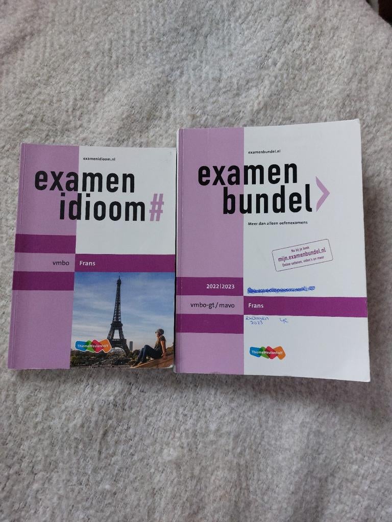 Examenidioom Frans + Examenbundel Frans 2022/2023 VMBO/GT, Boeken, Ophalen of Verzenden, Alpha, Niet van toepassing