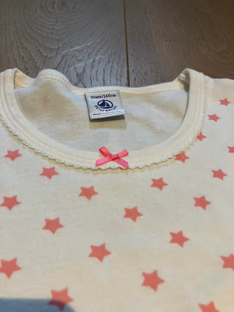 Roze sterretjes pyjama petit bateau, Kinderen en Baby's, Kinderkleding | Maat 140, Ophalen, Zo goed als nieuw, Meisje, Nacht- of Onderkleding