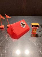 Race tent met vlaggetjes en tank/vintage/racebaan assosoires, Ophalen of Verzenden, Gebruikt