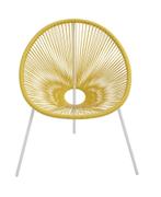 Gele tuinstoel, Ophalen, Gebruikt, Kunststof