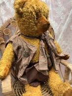 Grote antieke beer onbespeeld 75 cm, Antiek en Kunst, Antiek | Speelgoed, Ophalen of Verzenden