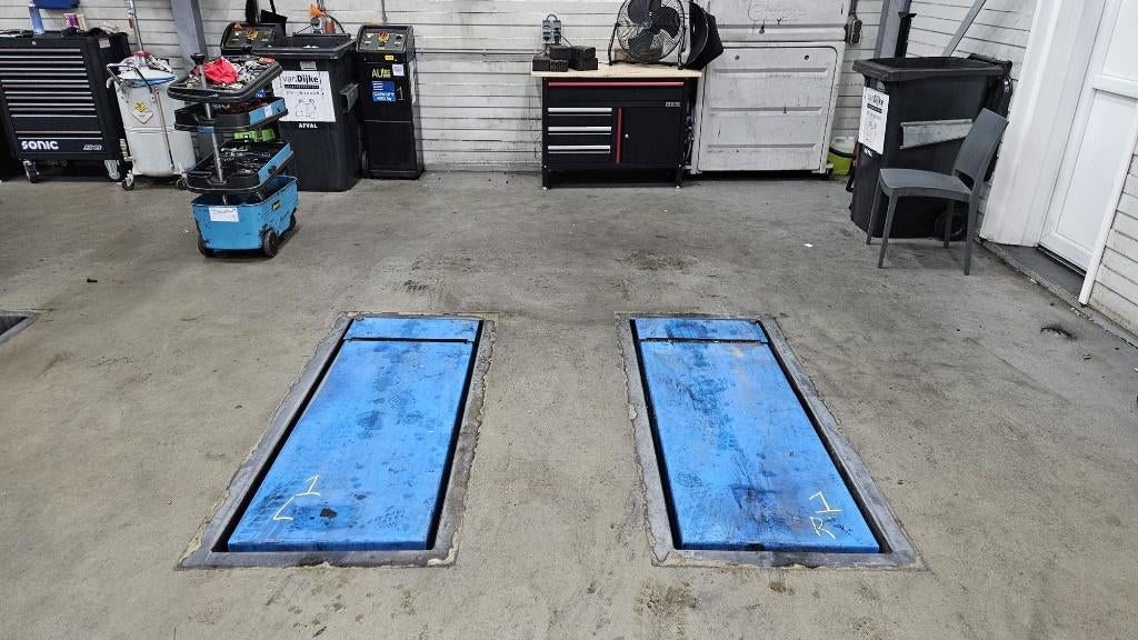 Schaarhefbrug hefbrug Autec ASG4006 4000Kg 2014 inbouwmodel, Ophalen