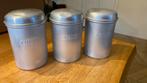 Berk Kampen Vintage thee suiker koffie blikken, Antiek en Kunst, Ophalen of Verzenden