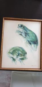 Aquarelprint, Antiek en Kunst, Ophalen