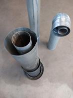 Rookgasafvoer buizen en bochten, Ophalen, Afvoer, Gebruikt, Zink