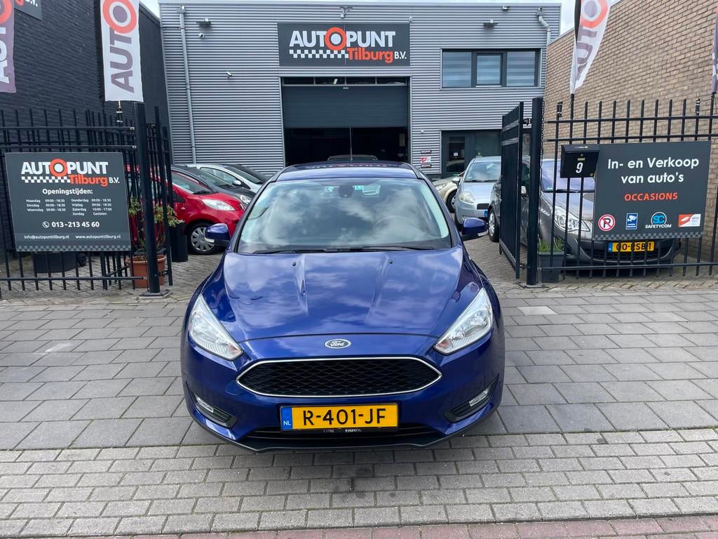 Ford Focus Wagon 1.0 Trend Edition Airco NAP APK, 101 pk, Gebruikt, Euro 6, Blauw
