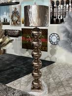 ERIC KUSTER BOLLENLAMP XXL BRONS VLOERLAMP VELVETKAP NIEUW!!, Ophalen of Verzenden, 150 tot 200 cm