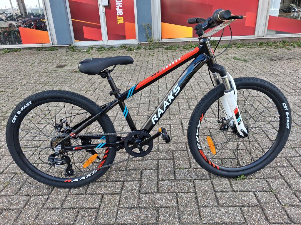Fietshokje Beverwijk: Raaks Dakar MTB 24 inch S7 NIEUW, Fietsen en Brommers, Fietsen | Mountainbikes en ATB, Hardtail, Heren, Niet ingevuld