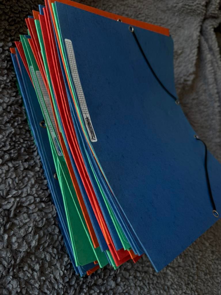 GRATIS! Dossiermappen  - 52 stuks, Diversen, Ophalen, Zo goed als nieuw