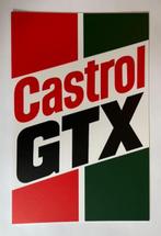 Castrol GTX   Motor oil   reclamebord, Ophalen of Verzenden, Zo goed als nieuw, Motoren