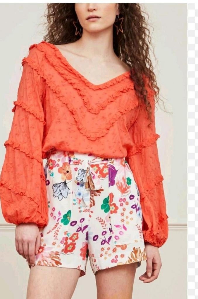 Fabienne Chapot Crissy Coco top/ blouse maat 36 *nieuw *, Fabienne Chapot, Ophalen of Verzenden, Nieuw, Maat 36 (S)