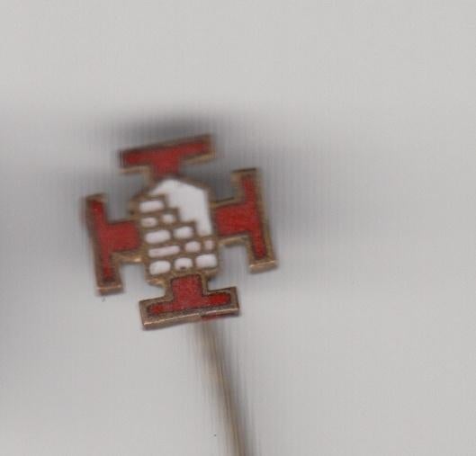 Jong Nederland of Scouting of Bijenkorf speldje, Gebruikt, Niet vindbaar, Niet vindbaar, Speldje of Pin