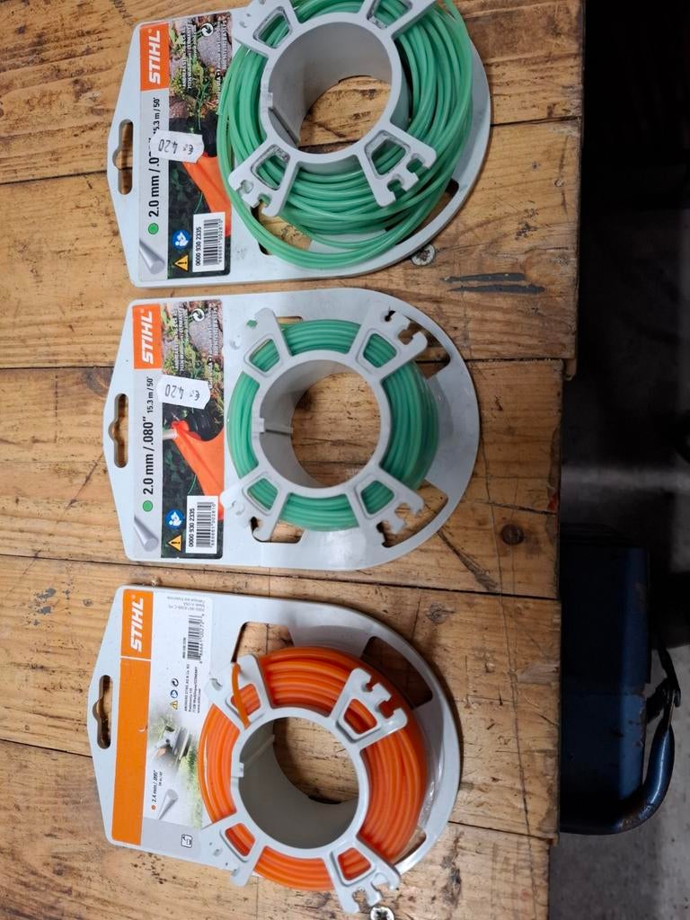 Stihl maaidraad 2.0 mm voor bosmaaiers en trimmers, Ophalen