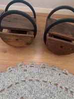 Kastjes om op te hangen, Ophalen of Verzenden, Zo goed als nieuw, Hout, Minder dan 25 cm