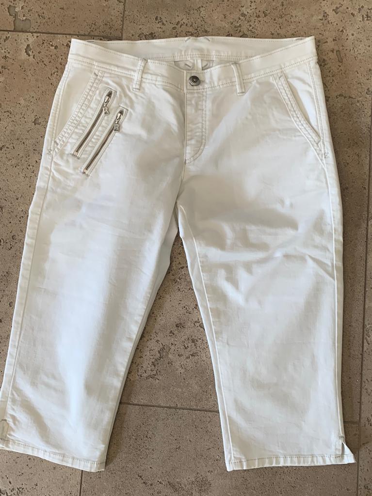 Bogner knie broek mt S, Ophalen of Verzenden, Zo goed als nieuw, Wit, Driekwart