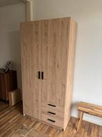 Leenbakker Kledingkast Sprint 2, Eikenhout, 100 tot 150 cm, Zo goed als nieuw, 150 tot 200 cm