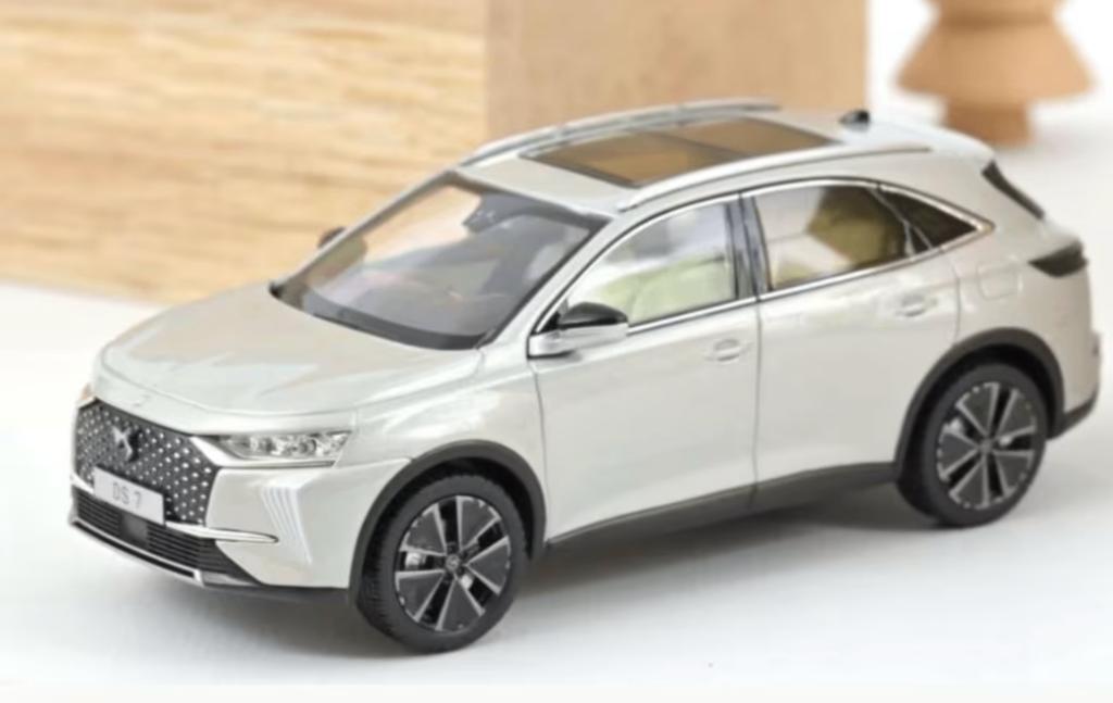 DS 7 2022 Pearl Crystal schaal 1:43 NOREV ref: 170051, Verzenden, Nieuw, Auto, Norev