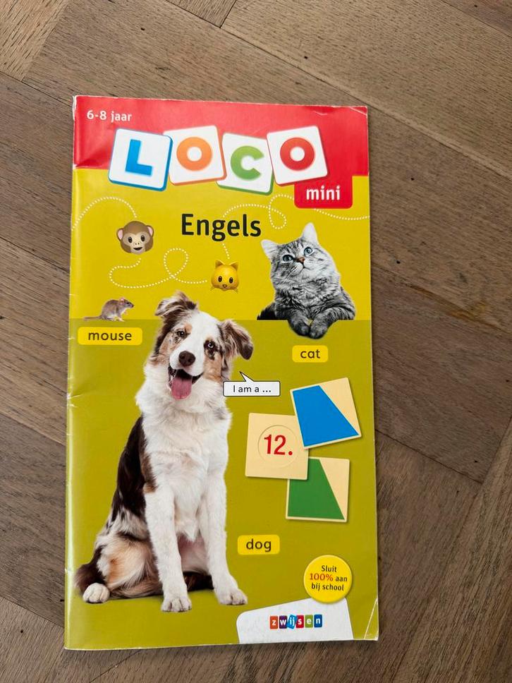 Mini Loco oefenboekje Engels 6-8 jaar, Boeken, Kinderboeken | Jeugd | onder 10 jaar, Zo goed als nieuw, Non-fictie, Ophalen of Verzenden