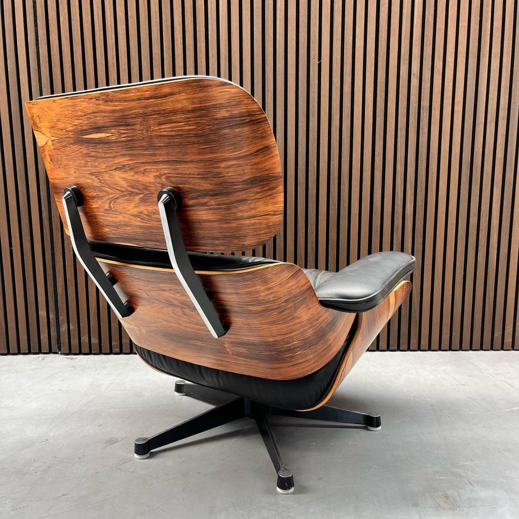 Eames Lounge Chair - Rosewood Palissander, Ophalen of Verzenden