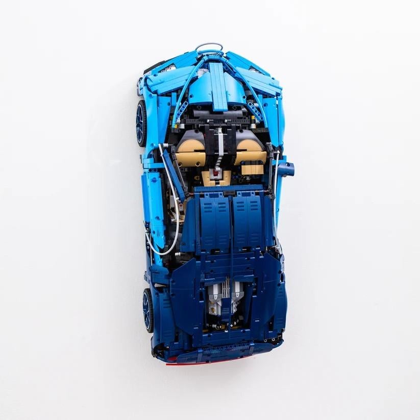 Technic Bugatti Chiron Muurbeugel, Huis en Inrichting, Woonaccessoires | Wanddecoraties, Nieuw, Verzenden