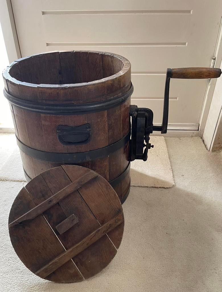 In origineel verkerende staat antieke karnton, Ophalen