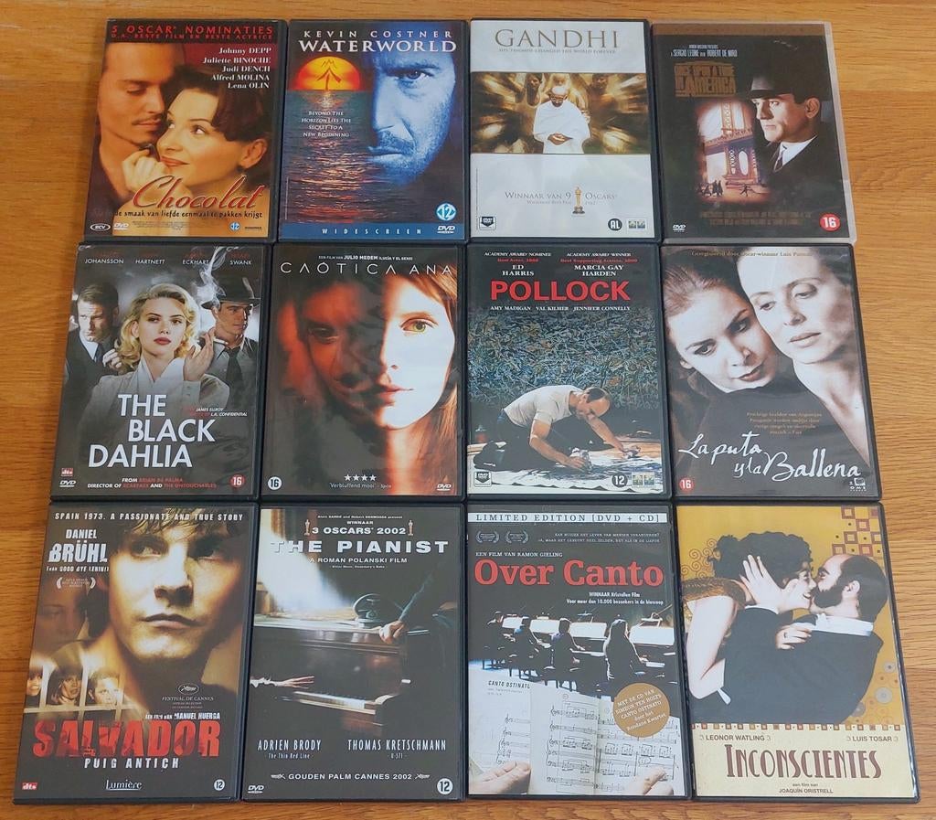 Films 4 voor 10, Alle leeftijden, Ophalen of Verzenden, Zo goed als nieuw, Overige gebieden