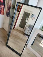 IKEA NISSADAL spiegel met zwarte lijst, Huis en Inrichting, Woonaccessoires | Spiegels, Ophalen, Rechthoekig, Minder dan 50 cm
