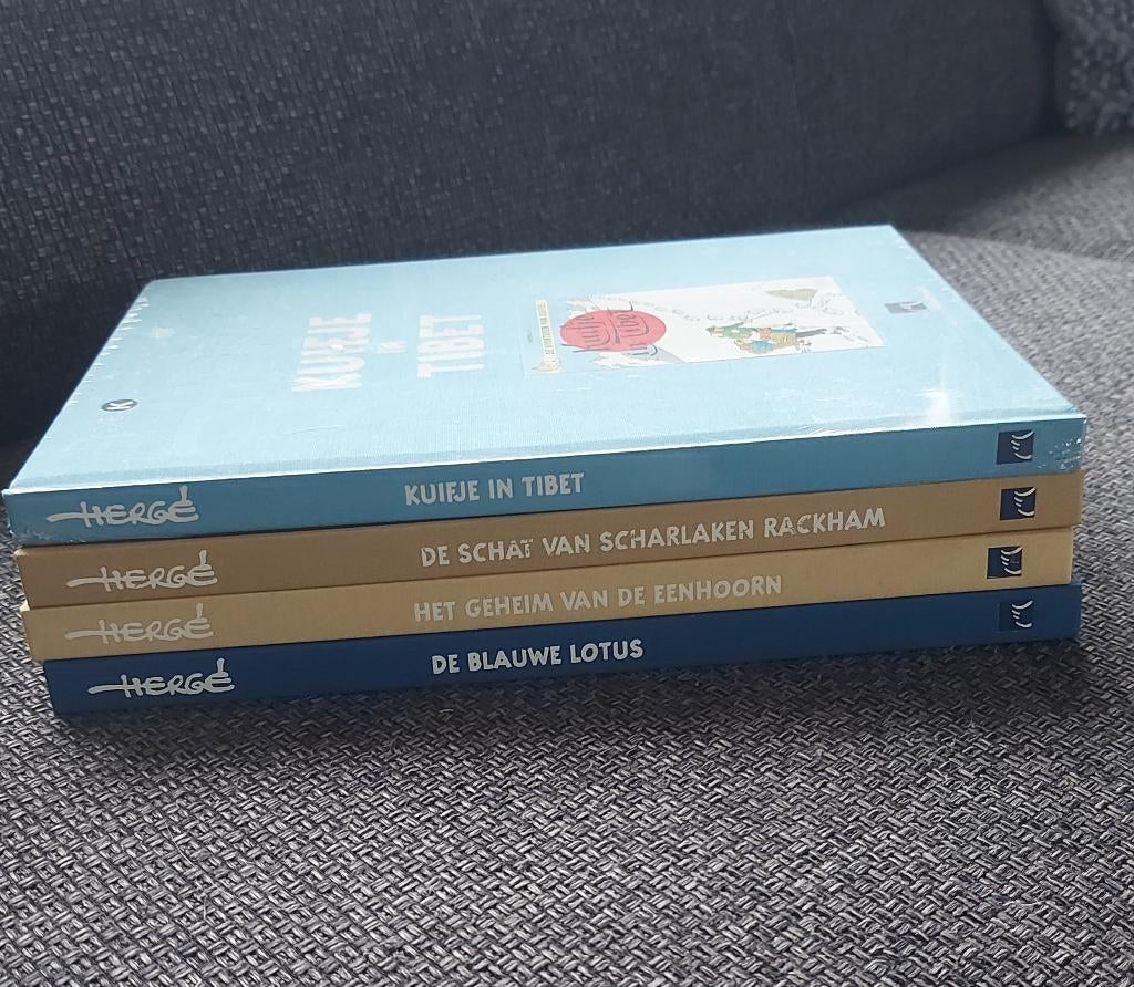 4 albums De Kuifje Archieven, Boeken, Stripboeken, Nieuw, Ophalen of Verzenden, Meerdere stripboeken, Hergé