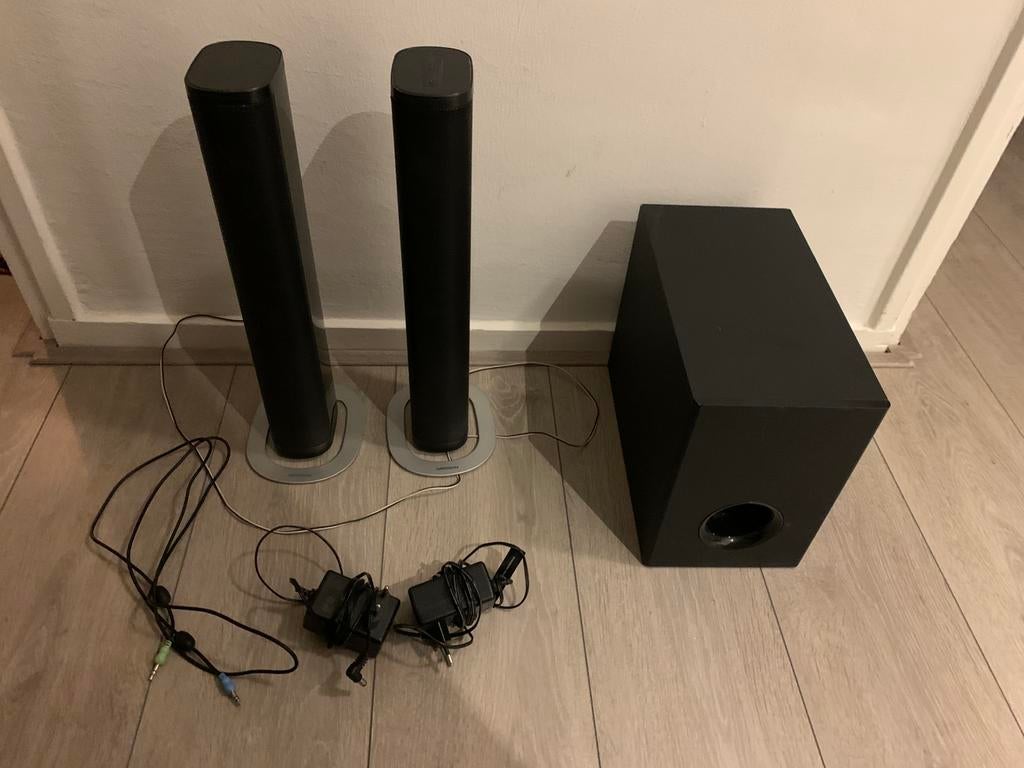 Speaker set, Overige merken, Gebruikt, 70 watt of meer, Ophalen of Verzenden