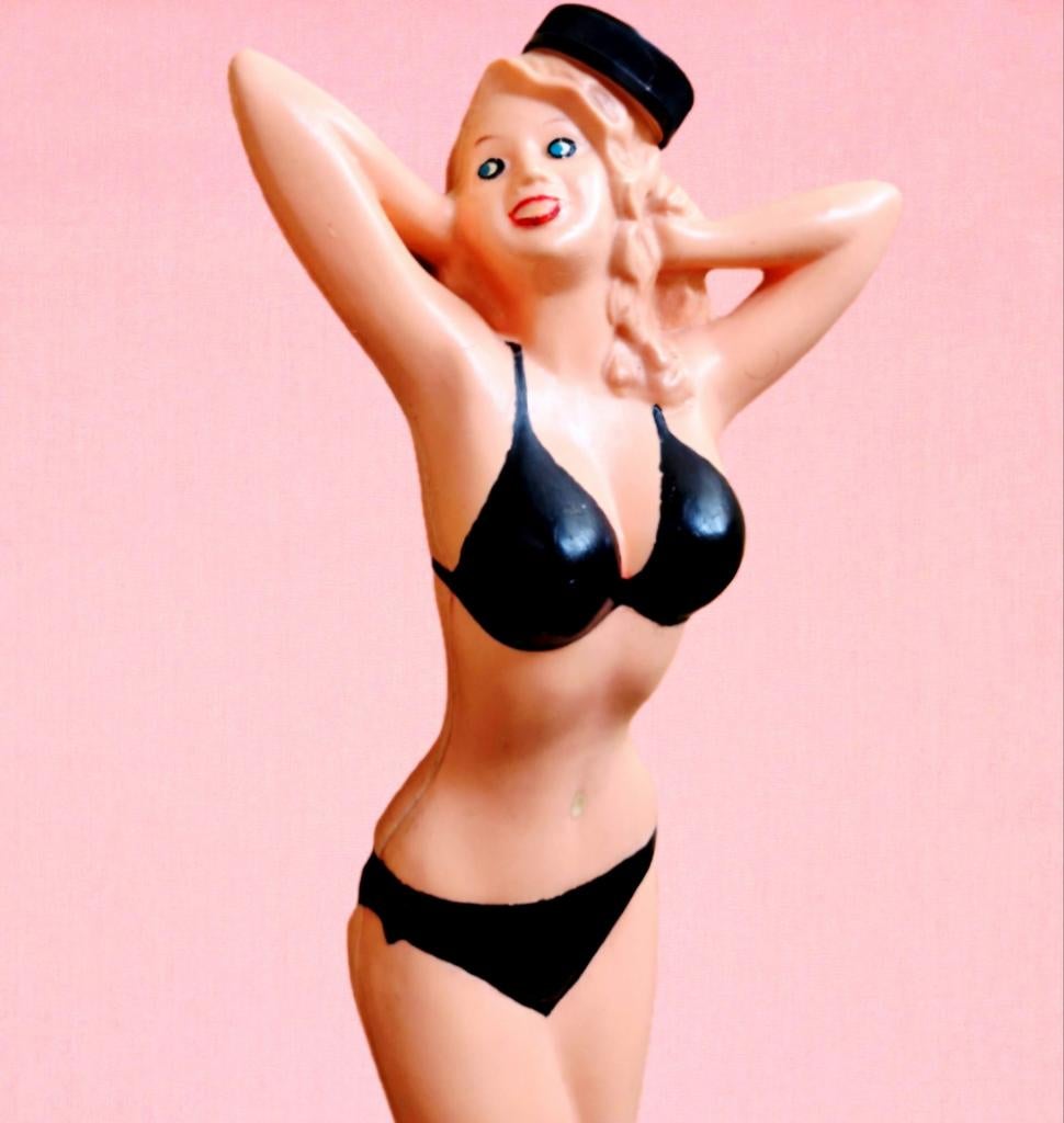Jayne Mansfield kruik zeldzaam vintage 1957 bikini 53 cm, Ophalen of Verzenden, Huis en Inrichting