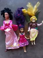 2 leuke Disney poppen + Simba pop, Ophalen of Verzenden, Gebruikt