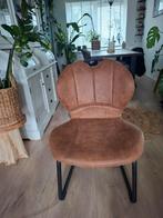 MXsofa eetkamerstoel Cognac leer, Huis en Inrichting, Stoelen, Ophalen, Bruin, Eén