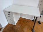 Ikea bureau met ladeblok en verstelbare poten, Ophalen, In hoogte verstelbaar, Zo goed als nieuw, Bureau
