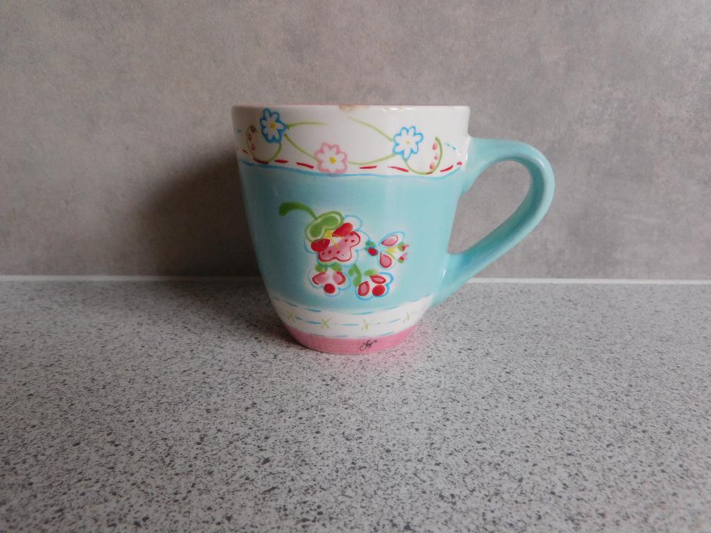 Mok 200 ml. C'est la Vie JET by ter Steege, Ophalen of Verzenden, Zo goed als nieuw, Overige stijlen, Kop(pen) en/of Schotel(s)