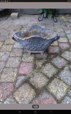 Bloembak (jardinière) van gietijzer, Ophalen, Gebruikt, Minder dan 30 cm, Rond