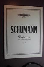 pianoboek: Schumann Waldszenen, Ophalen of Verzenden, Zo goed als nieuw, Les of Cursus, Klassiek