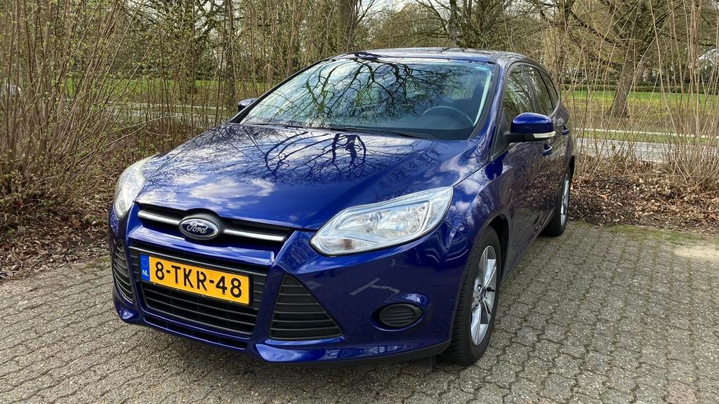Ford Focus 1.0 Ecoboost | APK tot 03-2027 | Goed onderhouden, Auto's, Euro 5, Stof, Blauw, 100 pk