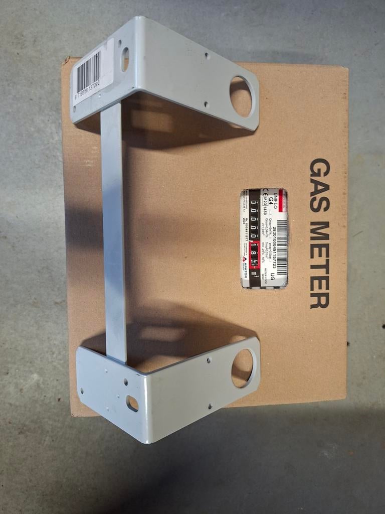Gasmeter Itron 6m3 met beugel, Doe-het-zelf en Verbouw, Ophalen of Verzenden, Nieuw, Overige typen