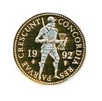 Nederland Gouden Dukaat 1992, Ophalen of Verzenden, Goud