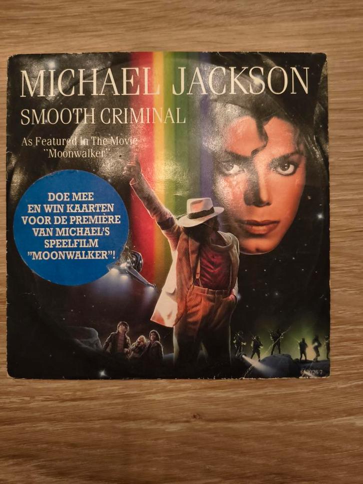 Michael Jackson - Smooth Criminal (Single), Cd's en Dvd's, Vinyl Singles, Gebruikt, Single, Pop, 7 inch, Ophalen