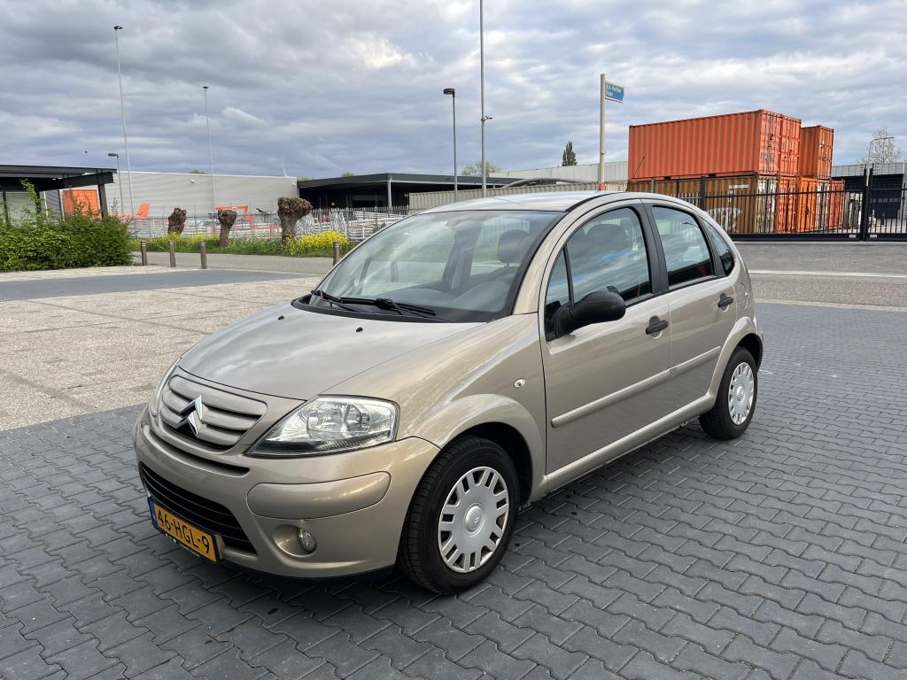 Citroën C3 1.4i-16V Ambiance Climate Cruise Apk (bj 2008), 4 cilinders, Beige, Origineel Nederlands, Bedrijf