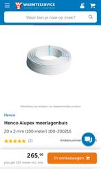 NERGENS GOEDKOPER!!! Henco meerlagenbuis 20mm rol 100M, Overige materialen, 6 meter of meer, Overige typen, Nieuw