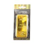 Bier opener goud staaf - Flessen opener - Bar accessoires, Cave & Garden, Verzenden, Nieuw, Kouwe Hoek 1B, Waddinxveen